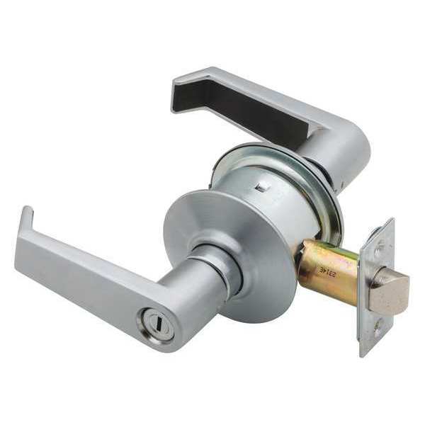 Schlage Lever Lockset, Mechanical, Privacy, Grd. 2 A40S LEV 626