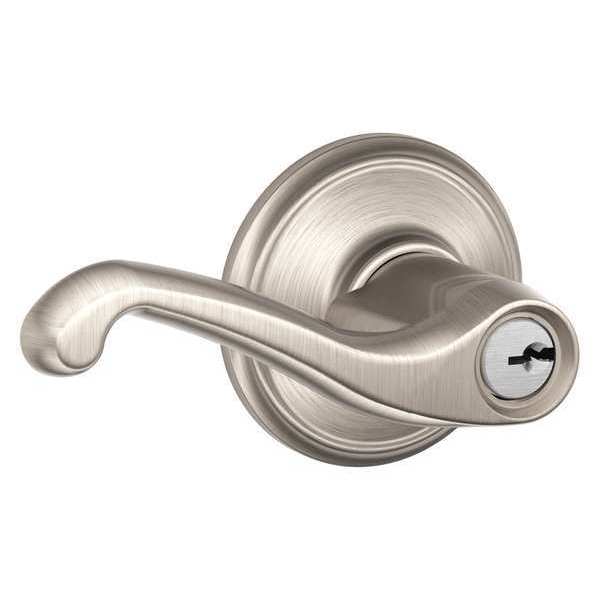 Schlage Lever Lockset, Mechanical, Entrance, Grd. 2 F51A FLA 619