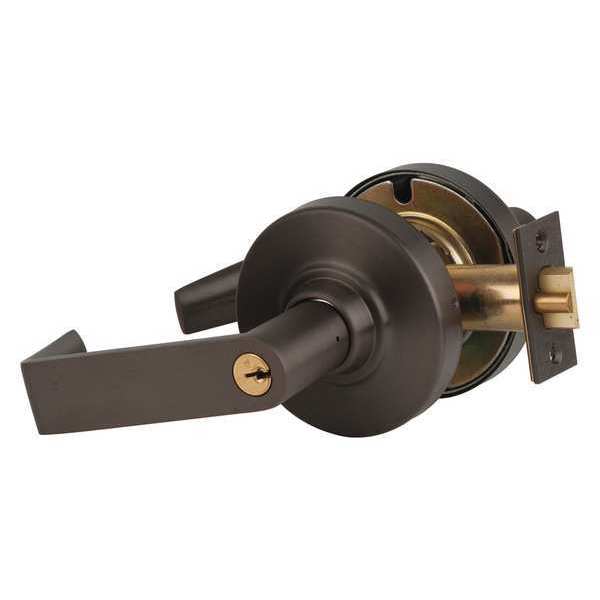 Schlage Lever Lockset, Mechanical, Entrance, Grd. 1 ND53PD RHO 613 C123