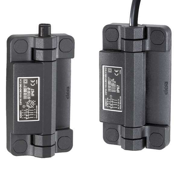 Elesa 110mmH Hinged Safety Interlock Switch CFSW.110-6-2NO+2NC-F-C-2