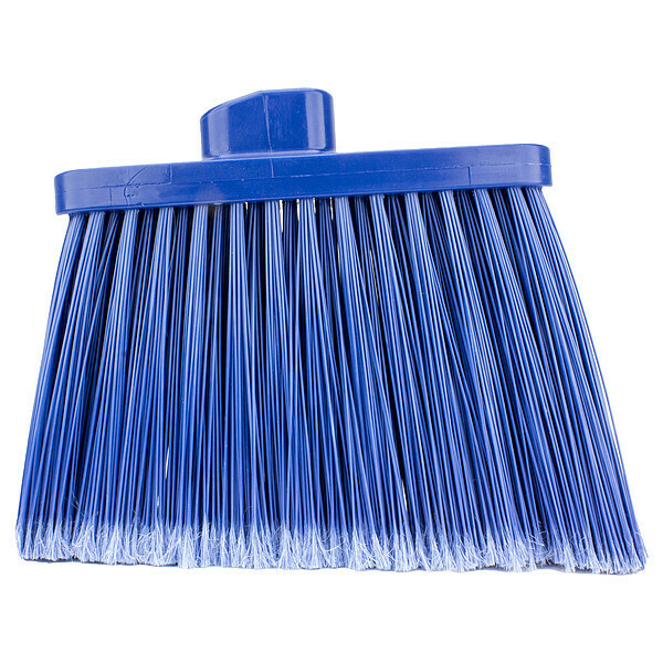 Carlisle Foodservice Med-Duty Angle Broom Head, 12", Blu, PK12 36867EC14