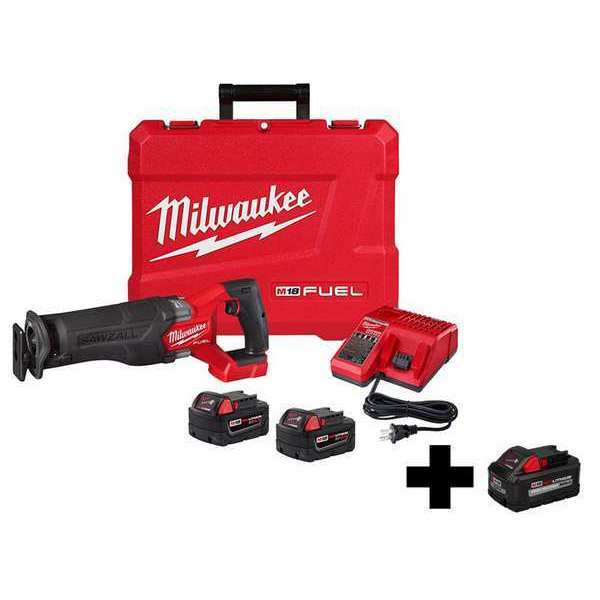 Milwaukee Tool M18 SAWZALL Reciprocating Saw Kit 2821-22, 48-11-1880