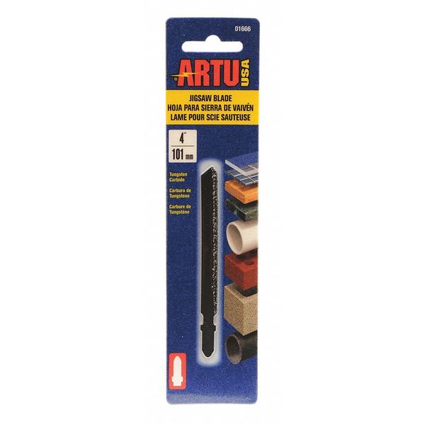 Artu Jigsaw Blade, T-Shank, 4" Grit 01666