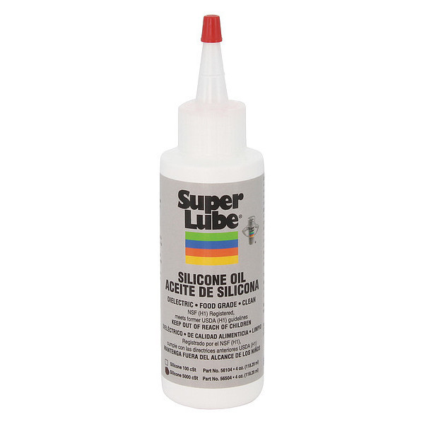 Super Lube 4 oz. Silicone Oil Bottle 56504