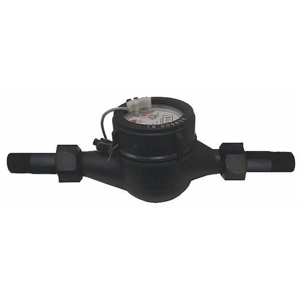 Pulsafeeder Water Meters, Plastic, Contacting Head MTR304-P