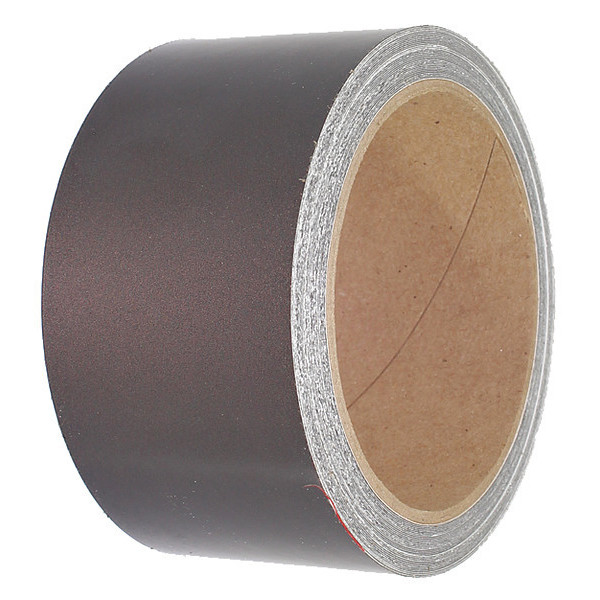 Visual Workplace Reflective Floor Tape, 2" x 30 ft., Black 25-800-2030-603