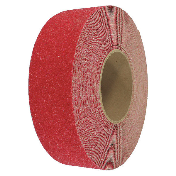 Visual Workplace Slip Resistant Floor Tape, 2"x 60 ft., Red 25-700-2060-623