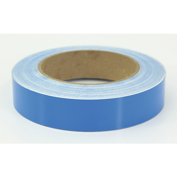 Visual Workplace Floor Marking Tape, 1", Blue 25-500-1100-634