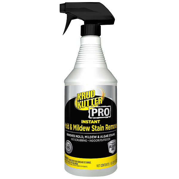 Krud Kutter Liquid 32 Oz Mold Stain Remover, Trigger Spray Bottle, 6 PK 370807