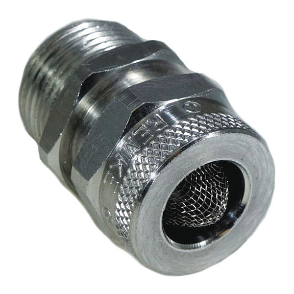 Remke Drain Fitting, Fitting Accessory, Aluminum RDC75A