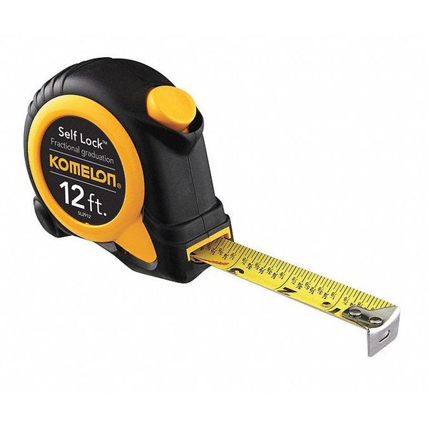 Komelon 12 ft. Tape Measure, 5/8" Blade SL2912