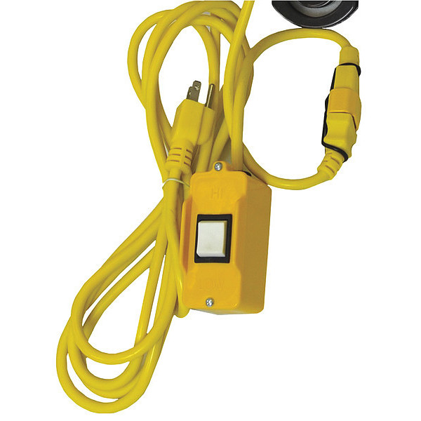 Tpi Industrial Extension Cord, Yellow, 6 ft., For HDH-JR RS06-EC