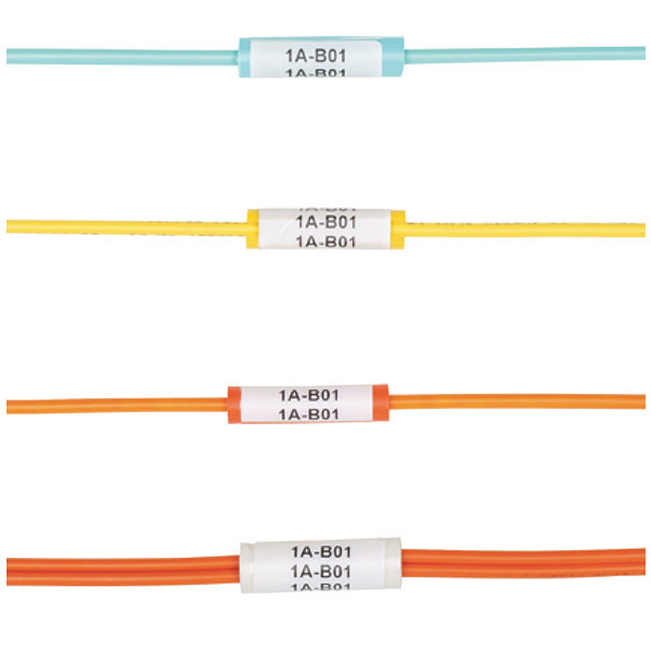 Panduit Wh Id Slv, 3mm Dup Fiber Cable, 1", PK100 NWSLC-7Y