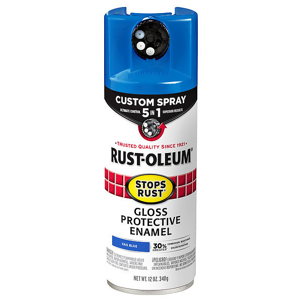 Rust-Oleum Rust Preventative Spray Paint, Gloss, 12oz 376896
