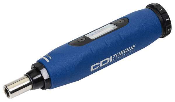 Cdi CDI Torque Screwdriver, 1/4", 10 to 80 cNm 61NSM