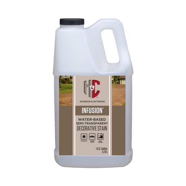 H&C 1 gal Floor Stain, Invisible Finish, Espresso, Water Base 45.102044-16