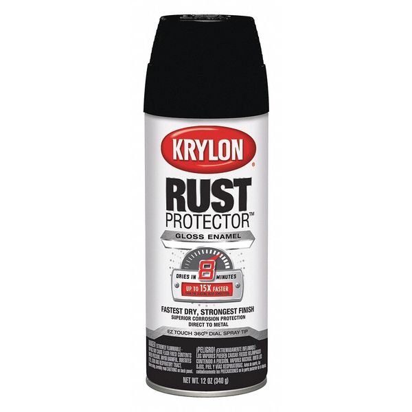 Krylon Rust Preventative Spray Paint, Burgundy, Gloss, 12 oz. K06900800