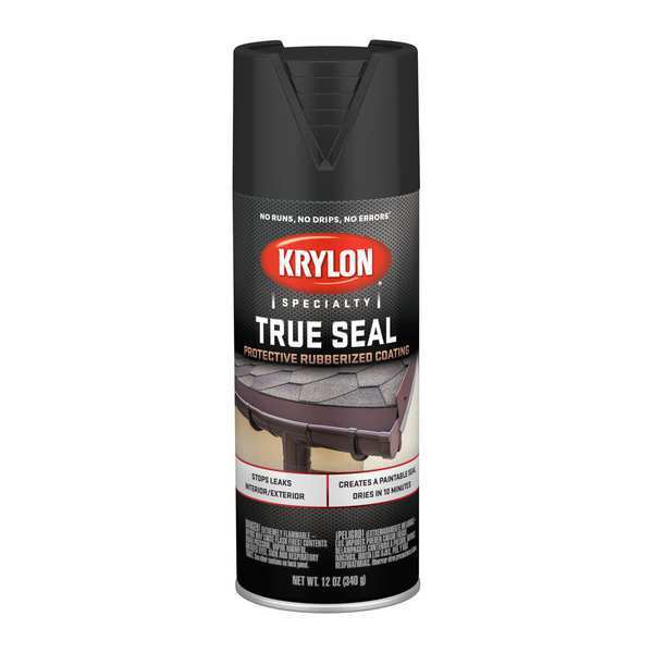 Krylon Leak Sealant, Black, 12 oz., 10 min. K02701777
