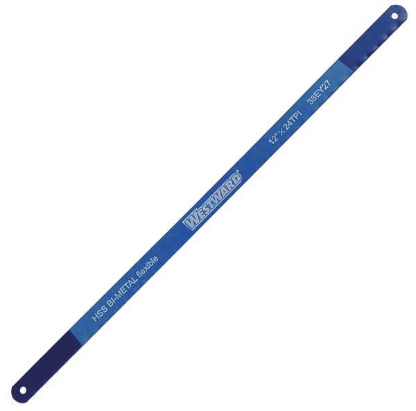 Westward Hacksaw Blade, 12 in., 24 TPI, Bi-Metal 38EY27