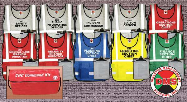 Disaster Management Systems CHC Vest Kit, 30 Pcs DMS 05523