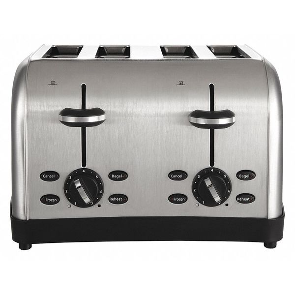 Oster 12 3/4 in 4-Slot Stainless Steel Toaster TSSTTRWF4S-SHP