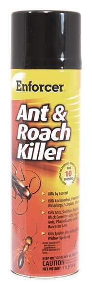 Enforcer 16 oz. Aerosol Ant and Roach Killer, PK12 EARK16