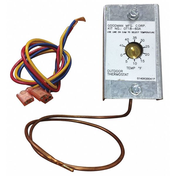 Goodman Thermostat and Emergency Relay, Outdoor OT/EHR18-60