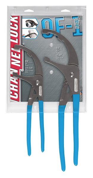 Channellock Oil Filter Pliers, Adjustable OF-1