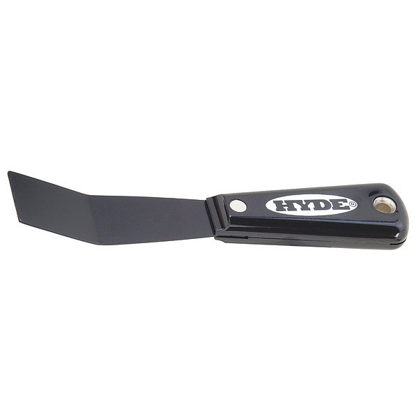 Hyde Putty Knife, Stiff, 1-1/4", Carbon Steel 02070