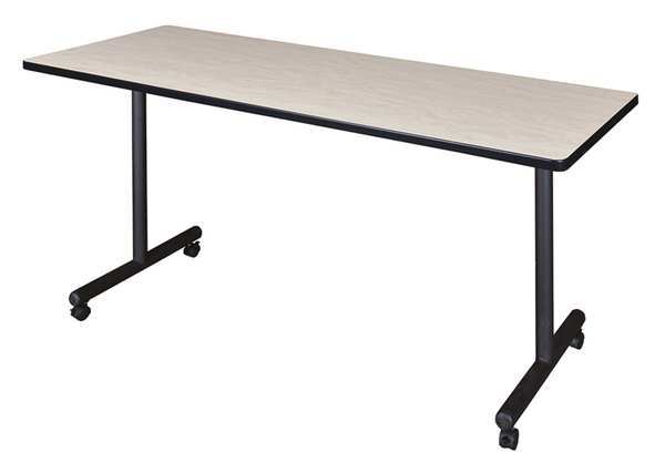 Regency Rectangle Training Table, 60" X 60" X 29", Laminated Melamine Top, Maple MKTRCC6024PL