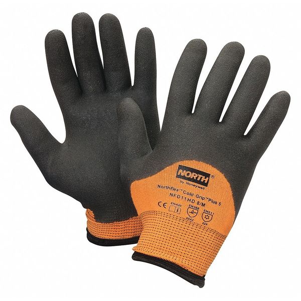 Honeywell Cut Resistant Coated Gloves, 4 Cut Level, PVC, L, 1 PR NFD11HD/9L