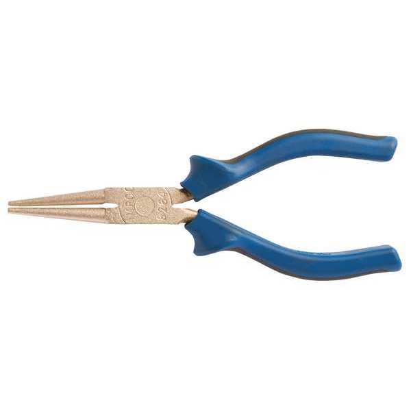 Ampco Safety Tools 6 1/4 in Needle Nose Plier Ergonomic Handle 8264