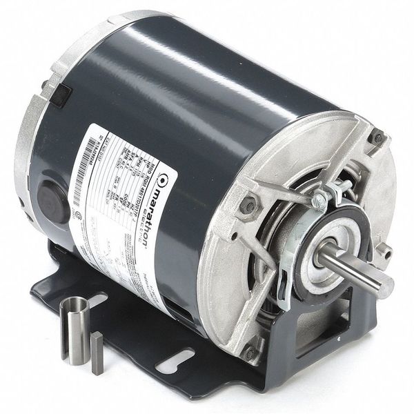 Marathon Motors Condenser Fan Motor, 1/6 HP, 48 Frame 048S17D2017