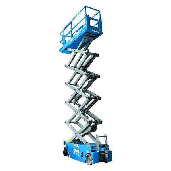 Genie Electric Scissor Lift, Yes Drive, 500 lb Load Capacity, 7 ft 10 in Max. Work Height GS-3232