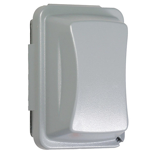 Taymac Weatherproof Cover, 1-Gang, 1 Gang, Polycarbonate, In-Use MM410G