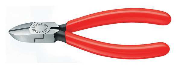Knipex 5 in 76 Diagonal Cutting Plier Semiflush Cut Oval Nose Uninsulated 76 01 125