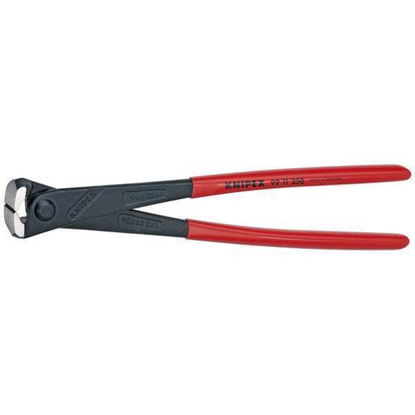 Knipex Precision Nippers, 10in.L., Red 99 11 250
