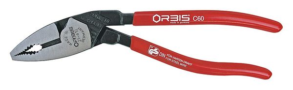 Orbis 7 1/2 in Linemans Plier, Steel 9O 21-410 SBA