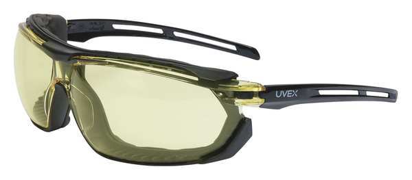 Honeywell Uvex Safety Glasses, Amber Anti-Fog S4042