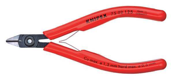 Knipex 5 in Diagonal Cutting Plier Standard Cut Uninsulated 75 02 125