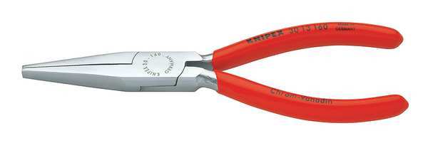 Knipex 6 1/4 in Long Nose Plier Plastic Coated Handle 30 13 160