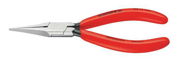 Knipex 5 5/16 in Long Nose Plier Multi-Component Grip Handle 32 11 135