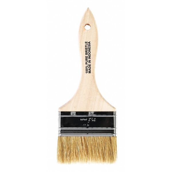 Wooster 3" Chip Paint Brush, China Hair Bristle, Wood Handle F5117-3