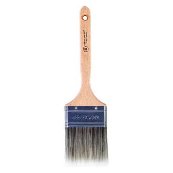 Wooster 5220-3 Silver Tip Flat Sash Paint Brush, 3