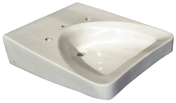 American Standard Bathroom Wheelchair Sink, Wall, 27 In. L 9140013.020