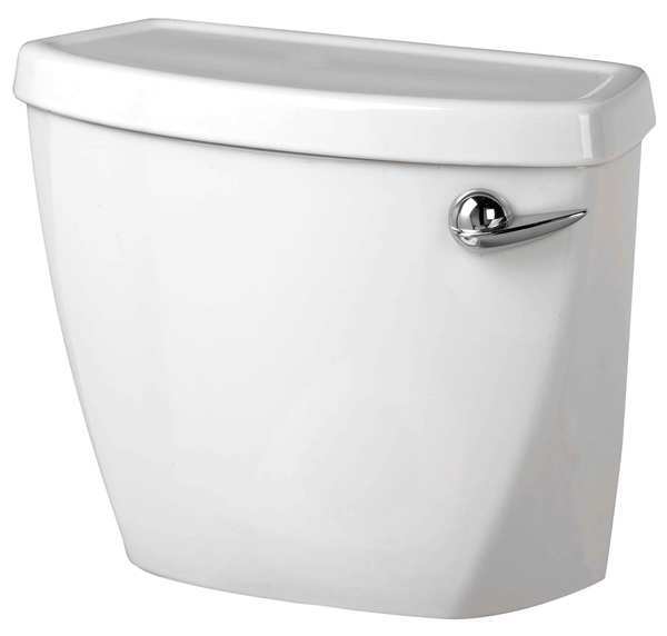 American Standard Toilet Tank, 1.28 gpf, Gravity Fed, Floor Mount, White 4019828.020