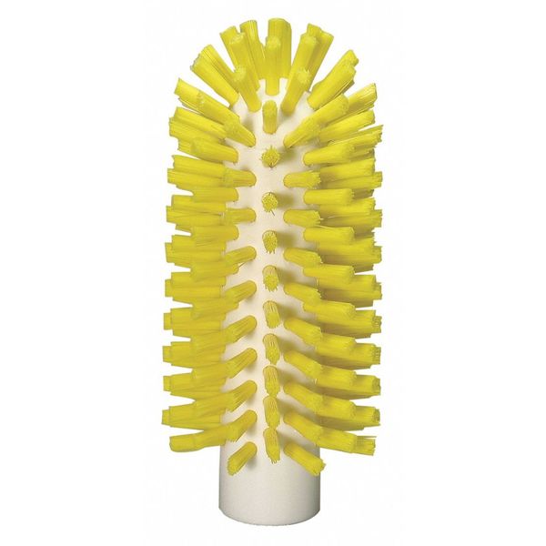 Vikan 2 3/8 in W Tube and Pipe Brush, Stiff, Not Applicable L Handle, 5 1/2 in L Brush, Yellow 5380636