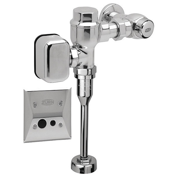 Zurn 1.0 gpf, Urinal Automatic Flush Valve, Chrome, 3/4 in IPS ZEMS6203-WS1-YB-YC