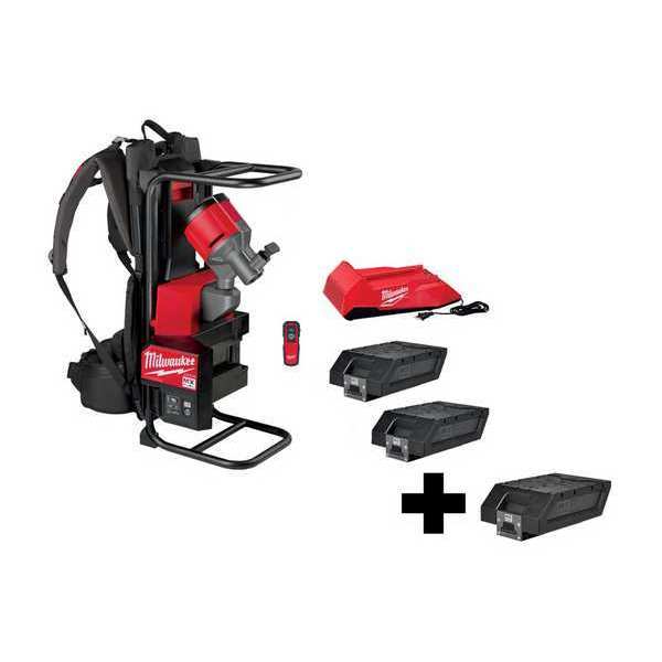 Milwaukee Tool MX FuelBackpack Concrete Vibrator Kit MXF371-2XC, MXFXC406