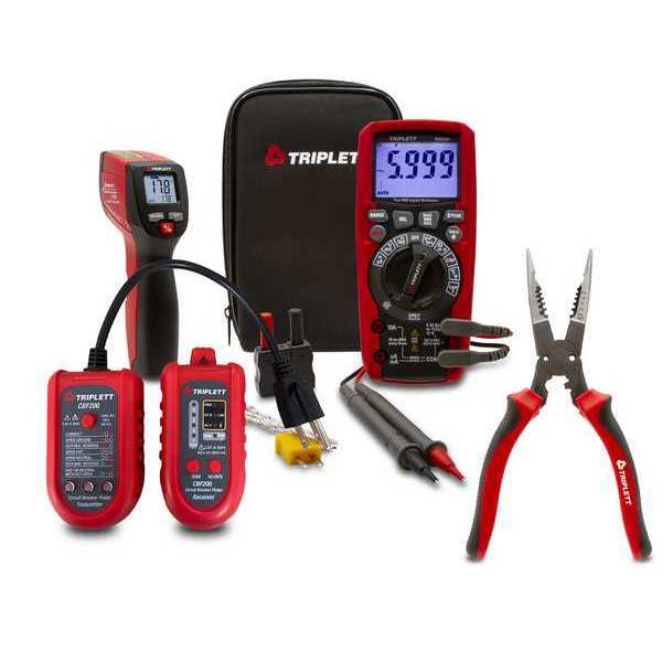 Triplett Electrical Essentials 4-Piece Tool Kit EL4-KIT